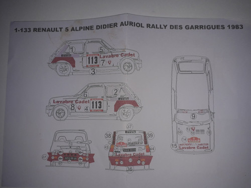 Renault alpine garrigues - renault,