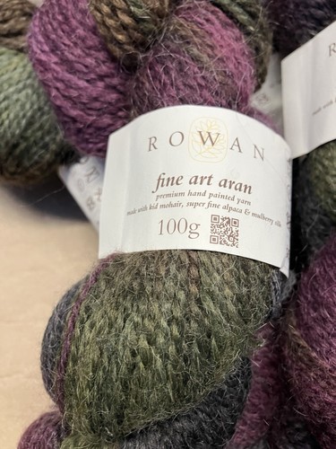 Rowan fine art - aran, yarn
