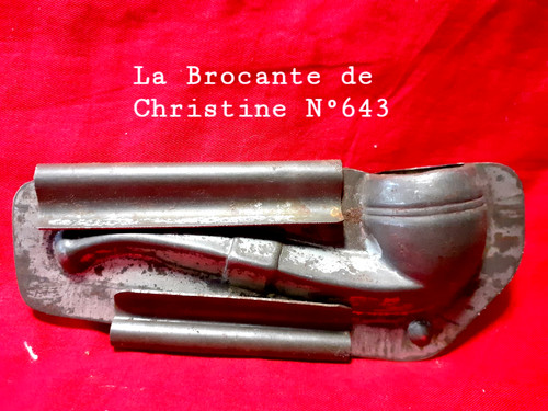 643 moule chocolat ancien - chocolat,