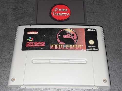 Jeu super nintendo - super, mortal