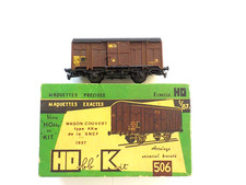 Wagon HO bb kit Marchandises