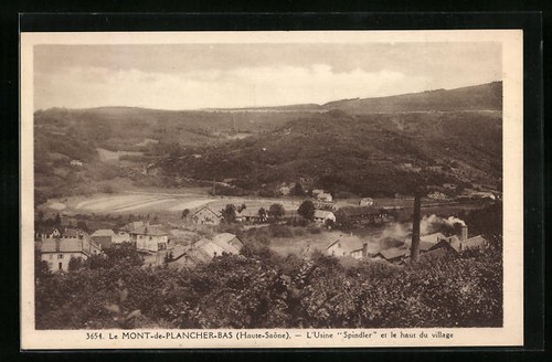 Cpa mont plancher bas - le, mont-de-plancher-bas