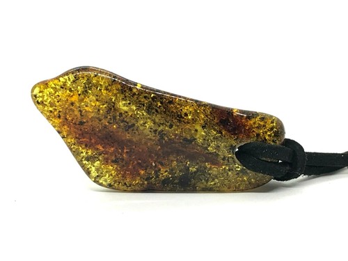 Pendentif ambre cadeau - pendentif,