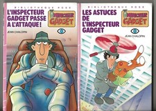 INSPECTEUR GADGET lot livres