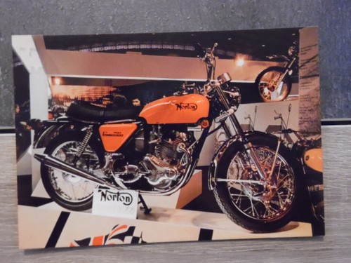 Carte postale moto norton - carte,