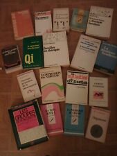 lot de 18  livres de techniques PSYCHO + autres psy