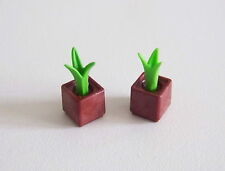 PLAYMOBIL (R1148) COMMERCE - Lot de 2 Pots de Fleur Magasin Jardinage 4480