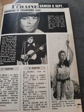SHEILA/NICOLETTA DANS TELE POCHE 186 DE 1969