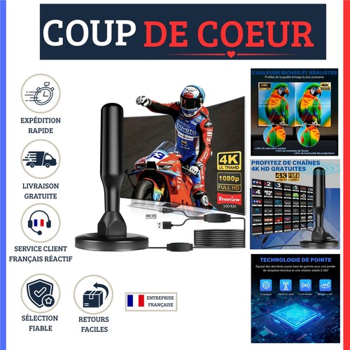 Antenne intérieure tnt hd - antenne, tv