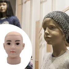 Tête de mannequin pour enfants, support professionnel pour perruques, bijoux