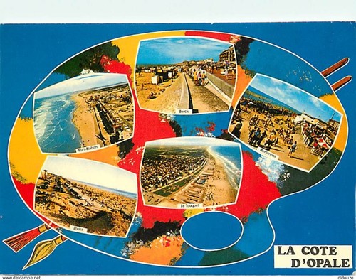 Carte postale cote - carte, 62