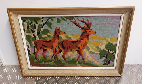 Canevas encadré thème chasse - thème,