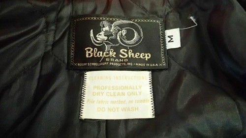 Vintage 60s black sheep - black,