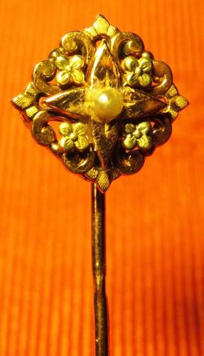 Epingle cravate ancienne en - epingle,