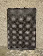 Grand Plateau de Service Métal Rigitule Années 60 Mathieu Mategot