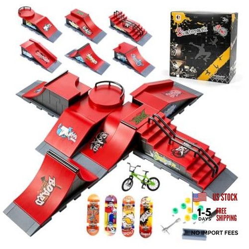 Finger skate park set - park,