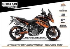 KTM 990 Smt ADESIVI GRAFICHE Compatible " Attaque " Compatible Decals Dekor