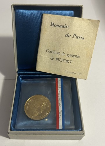 Piéfort centimes 1962 - centimes,