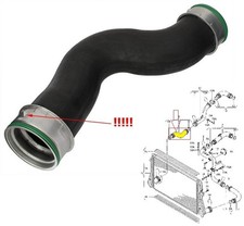DURITE TUYAU DE TURBO D'AIR