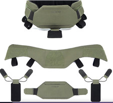 Collier de Protection Universel pour Gilet Tactique Airsoft Chasse Vert