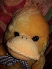 Marionnette peluche canard