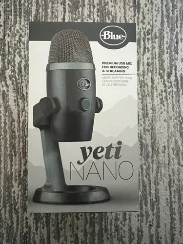 Logitech micro blue yéti nano - logitech,