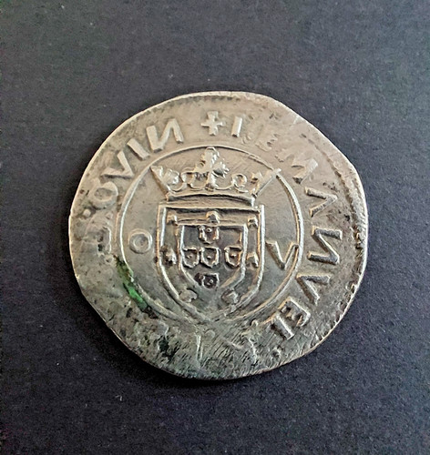 Piece teston tostão - "tostÃo", argent