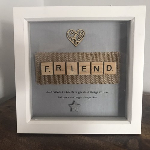 Cadre friend scrabble - friend,