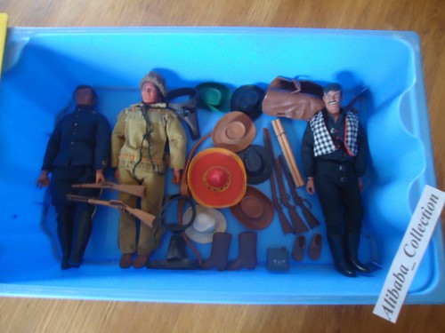 Lot figurine 1973 lone ranger - lone,