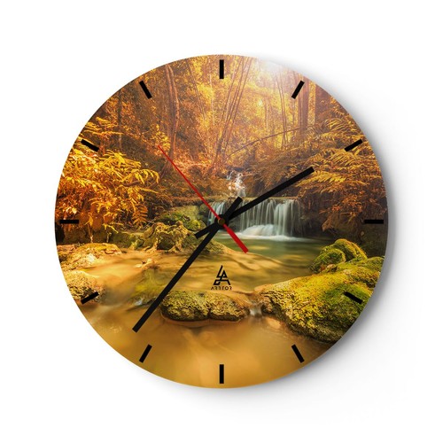 Horloge murale verre - murale, en