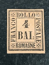 ROMAGNE 4 Baj. Sass. 5 (*) no gum (original) XF - CV 350 Euros (US1)