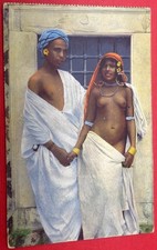 CPA érotique nue , jeune