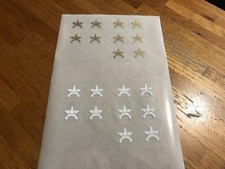 Étoile maillot PSG champions d'Europe 2025 patch flocage (Repro)- LOT  10 PIECES