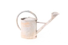 Ancienne Arrosoir En Zinc Pot