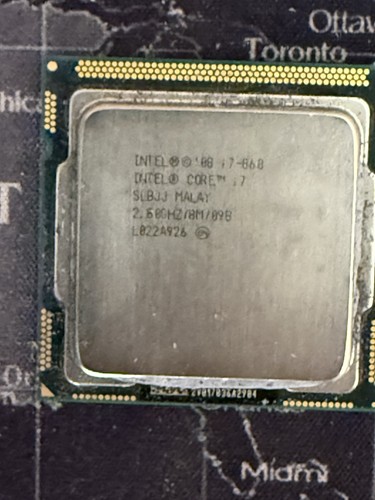 Intel core 860 - core, slbjj