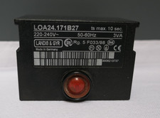 LANDIS et GYR boitier de contrôle fioul LOA24.171B27