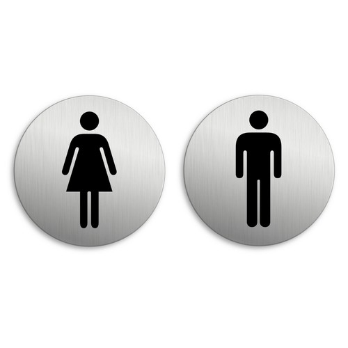 Plaque toilettes dames - plaque,