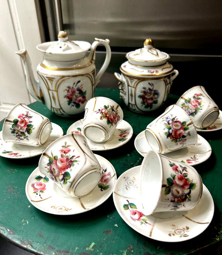 Ancien service cafe en - service,