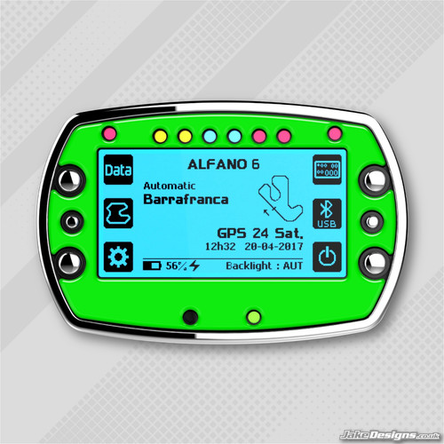 Fluorescent green gel sticker - fluorescent,