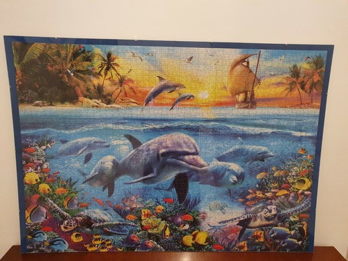Tableau puzzle monté - , de