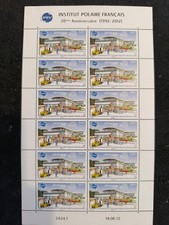 Timbres TAAF Bloc feuillet