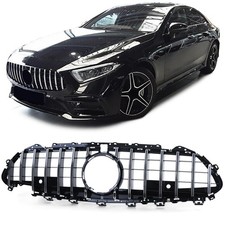 Sport Calandre Chrome Noir Brillant pour Mercedes CLS C257 à Partir De 17