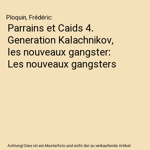 Parrains caids 4 - et,