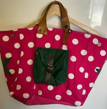 Sac a mains Pomponette Tissue et cuire 