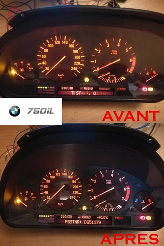 Réparation affichage compteur
