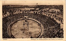 CPA Intérieur des Arénes