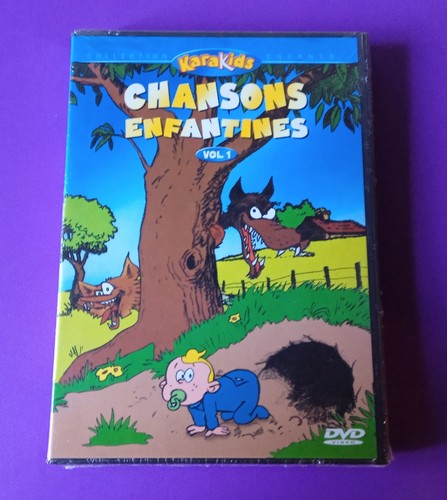 Dvd chansons enfantines - chansons,