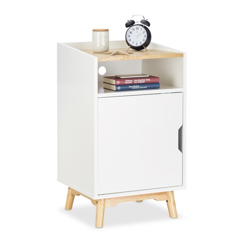 Table nuit avec porte - de,