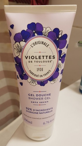 Gel douche violettes - violettes, de