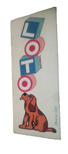 Vieil Autocollant collector  vintage Loto national